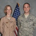 Deployed Brother, Sister in Arms Reunite at Southwest Asia Base