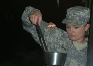 Food fighters. Providing fuel for the troops