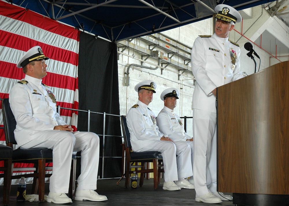 Change of command ceremony