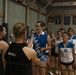 KFOR Soldiers take on Kosovo high School volleyball team in friendly match