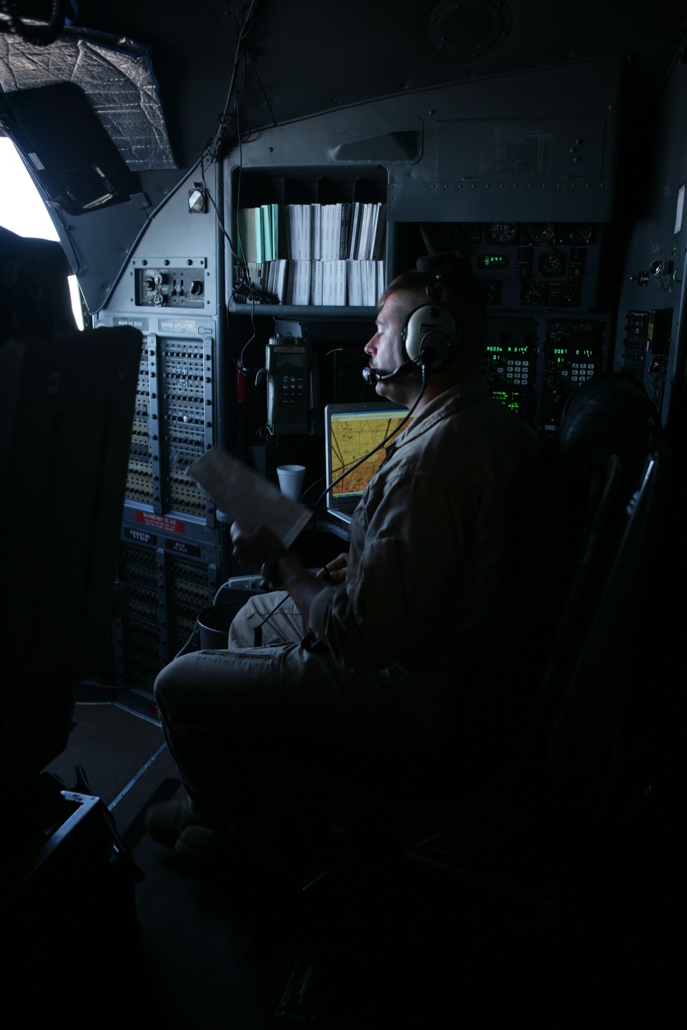 Navigator Plans Flights, Aviation Portion of Exercise During AFRICAN LION 2010