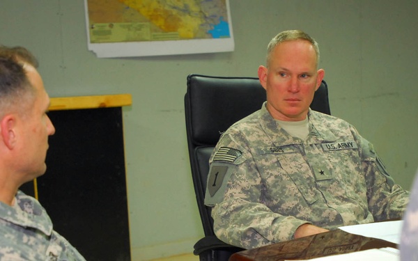 Iraqi, U.S. leaders meet at Adder