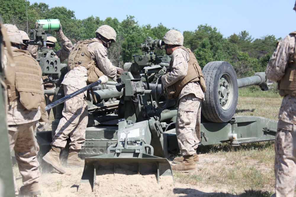 Artillery Direct-Fire Exercise at Realistic Urban Training