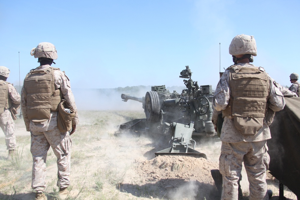 Artillery Direct-Fire Exercise at Realistic Urban Training