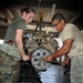 Humvee Engine Work