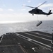 USS Ronald Reagan action