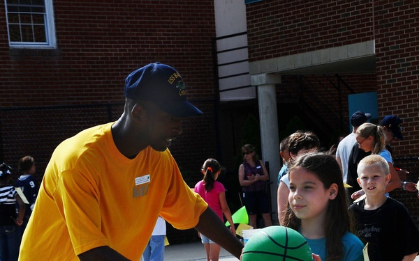 At school in Virginia