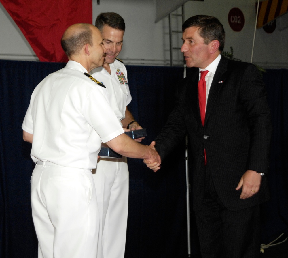 USS Harry S. Truman in France