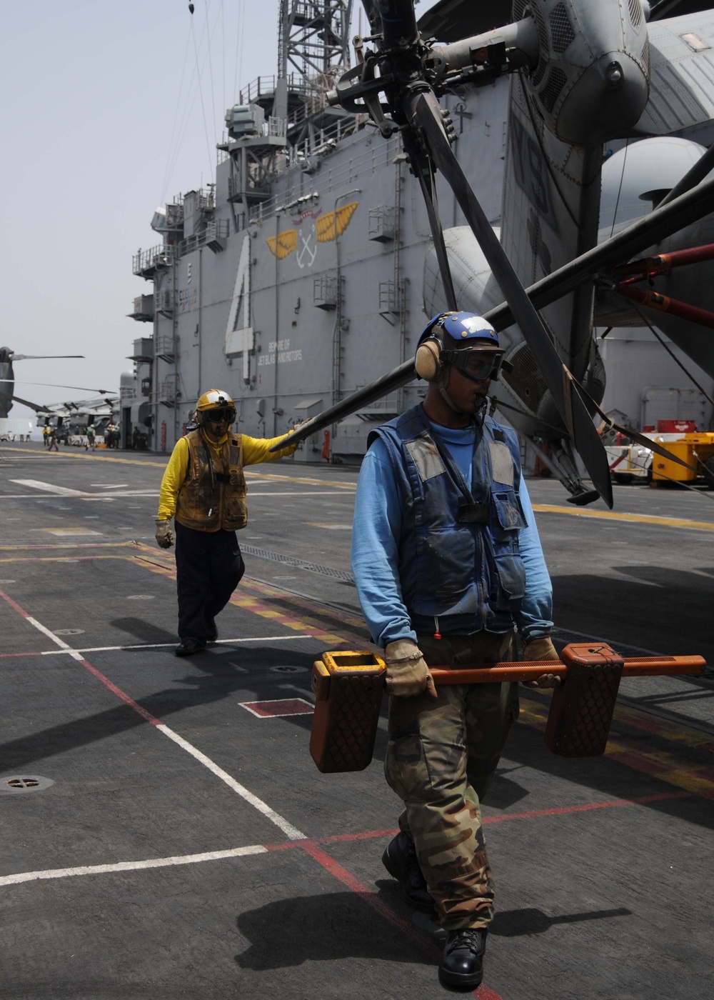 USS Nassau action