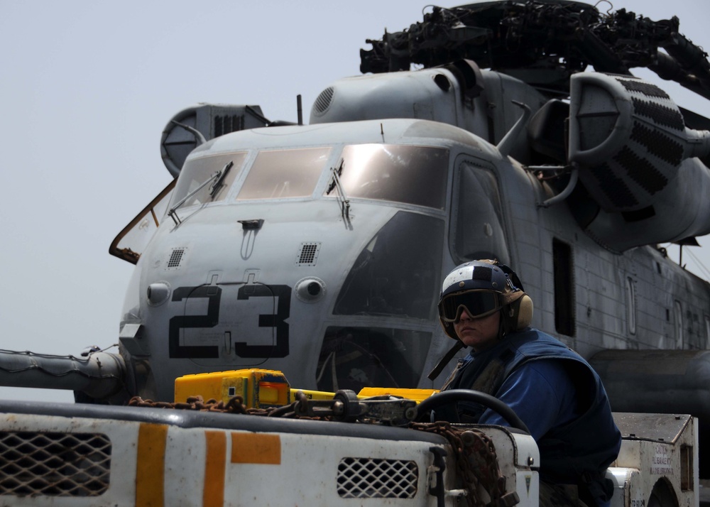 USS Nassau action