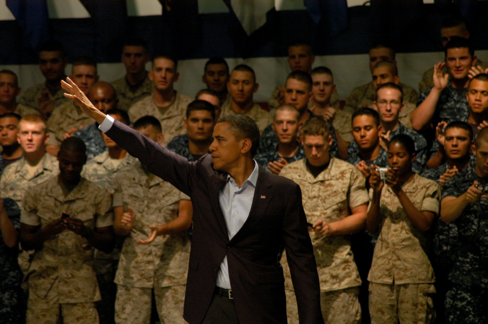 President Barack Obama Address Service Members