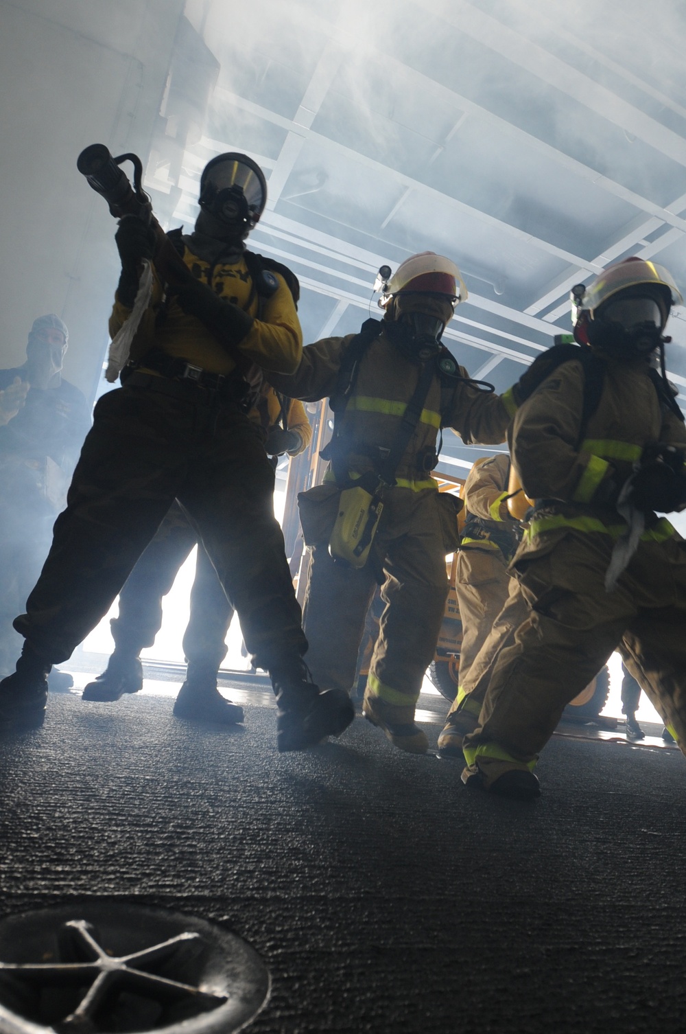 USS George Washington action