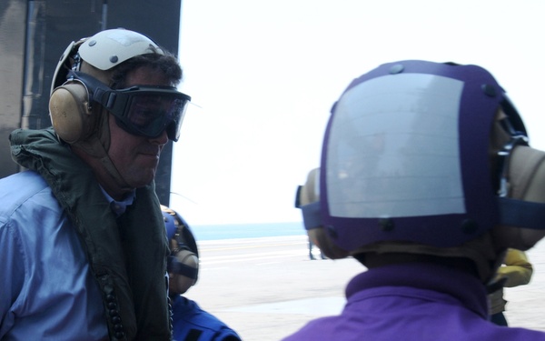 USS George H.W. Bush action