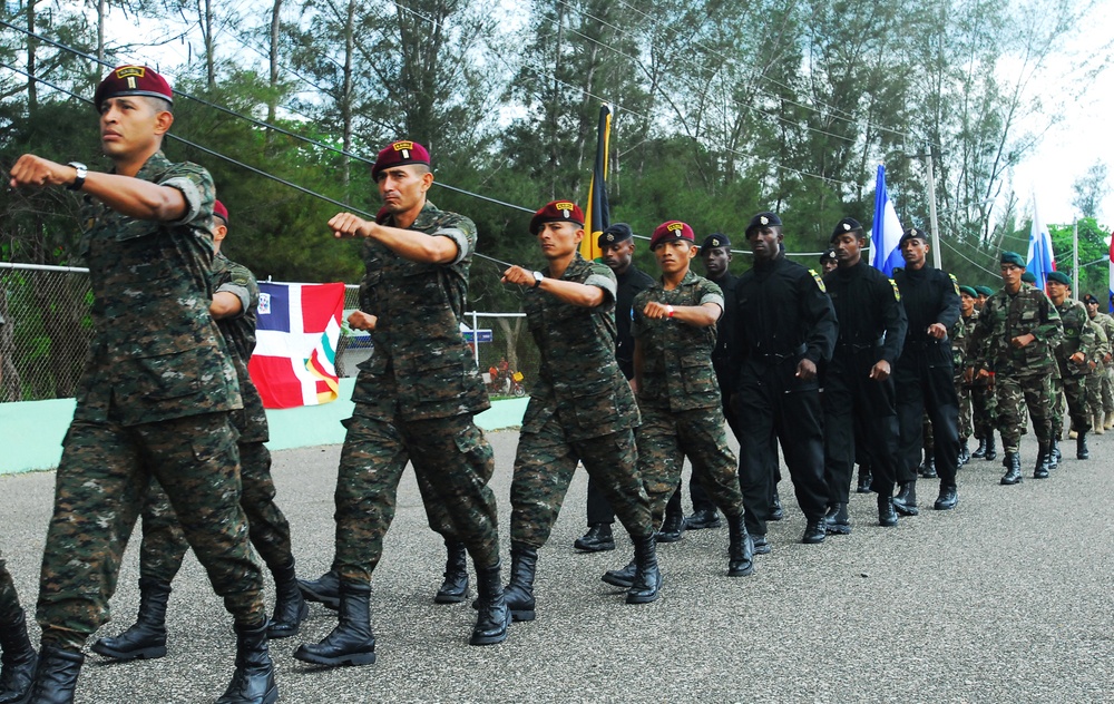 Opening Ceremony for Fuerzas Comando