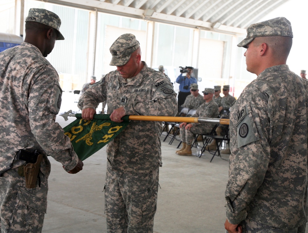 203RD Military Police Battalion End MP Mission in Southern Iraq