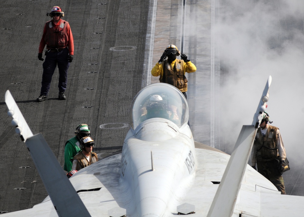 USS Dwight D. Eisenhower on Deployment