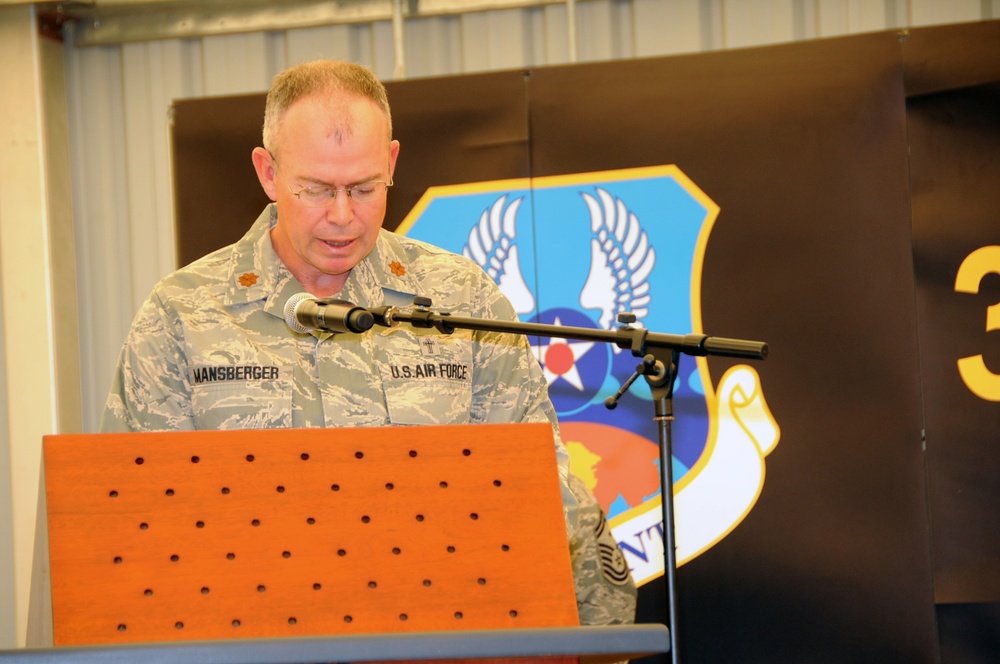 Kirtland Officer Supports Spiritual Needs of Deployed Personnel As Wing Chaplain in Southwest Asia