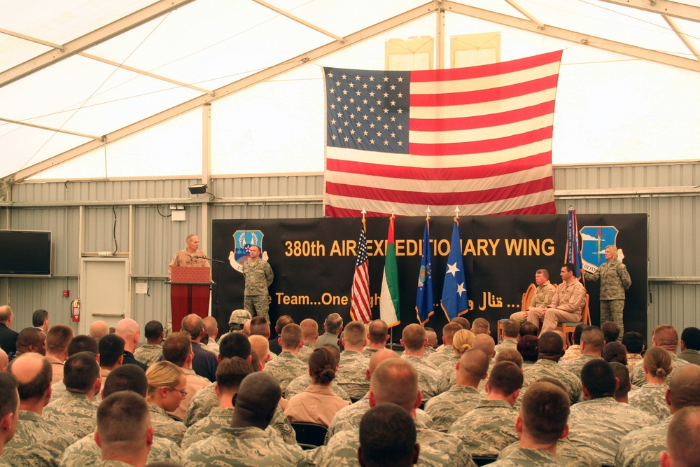 New Commander Takes Helm of 380th Air Expeditionary Wing