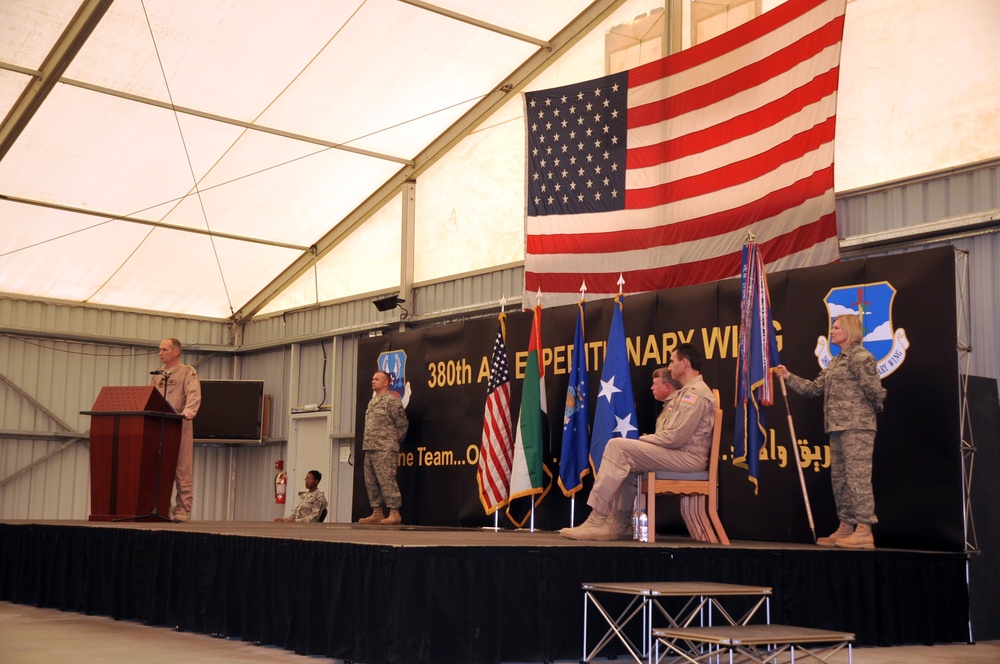 New Commander Takes Helm of 380th Air Expeditionary Wing