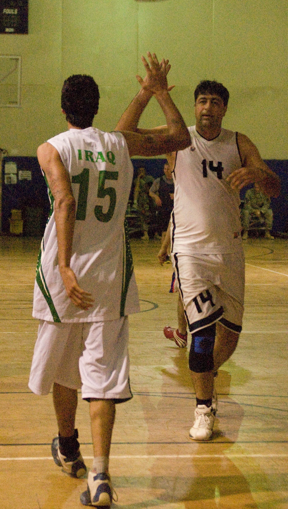 Basketball Game Unites U.S., Iraqis