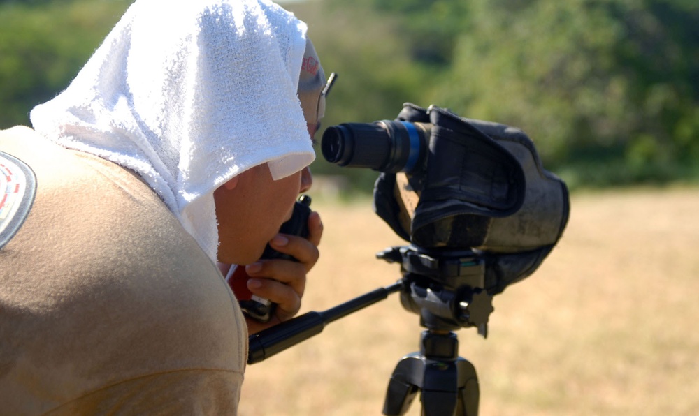 Sniper competition held in the Dominican Republic