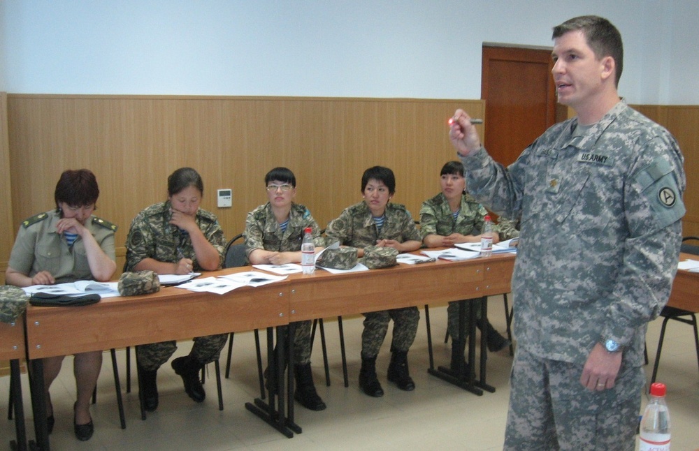 Third Army, KAZBRIG Soldiers Conducts Four-day Infectious Disease Information Exchange