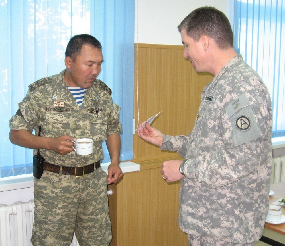 Third Army, KAZBRIG Soldiers Conducts Four-day Infectious Disease Information Exchange