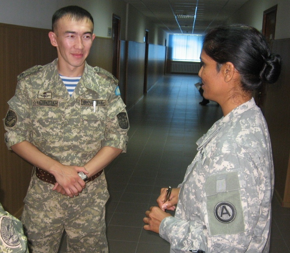 Third Army, KAZBRIG Soldiers Conducts Four-day Infectious Disease Information Exchange