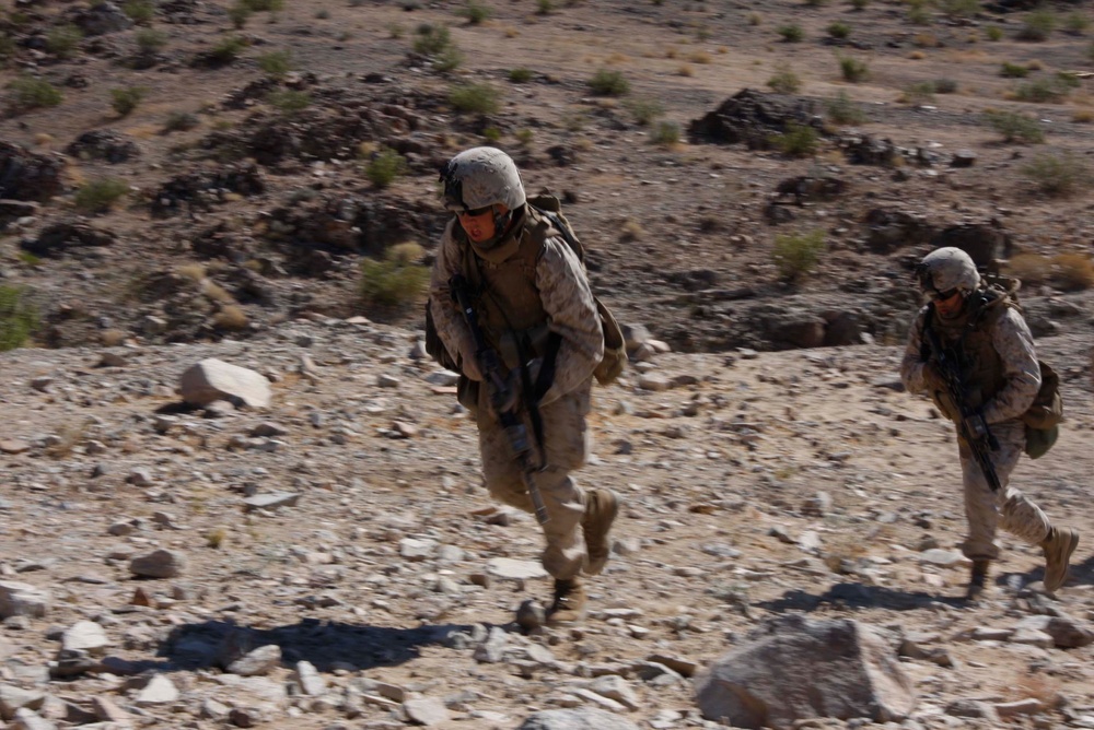 Dragoons storm, conquer Range 410 in day, night exercises