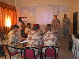 Engineer Provide Iraqi Army Geospatial Training