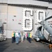 Gen. McChrystal Departs Aircraft Carrier