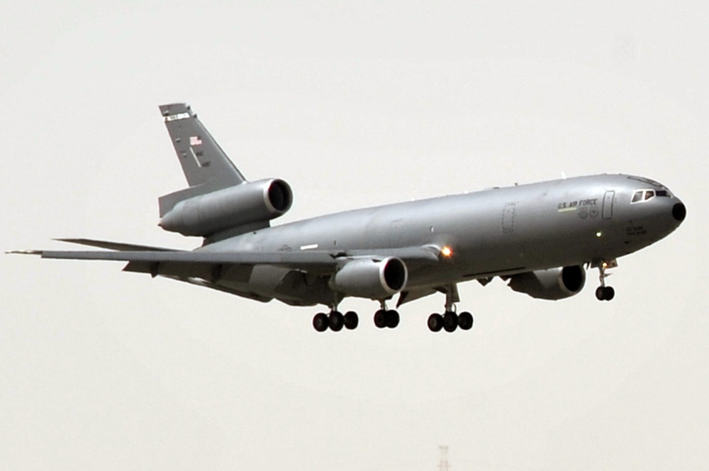 Air Force's Largest Tanker Keeps Up Global Air Refueling Effort in Southwest Asia