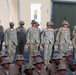 1-7 ADA Soldiers Participate in Deployed Base Retreat Ceremony