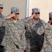 1-7 ADA Soldiers Participate in Deployed Base Retreat Ceremony