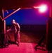 Night live fire exercise at Camp Atterbury, 81st Troop Command