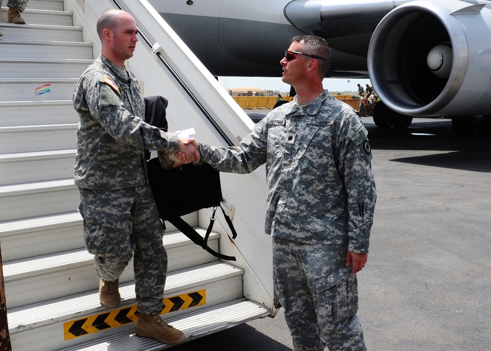 2/137 Arrives in Djibouti, Africa