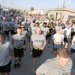 Runners at Bagram Airfield, Afghanistan Take Off to Compete in a Five-kilometer Race Held to Celebrate the 150th Birthday of the U.S. Army Signal Corps, June 21.