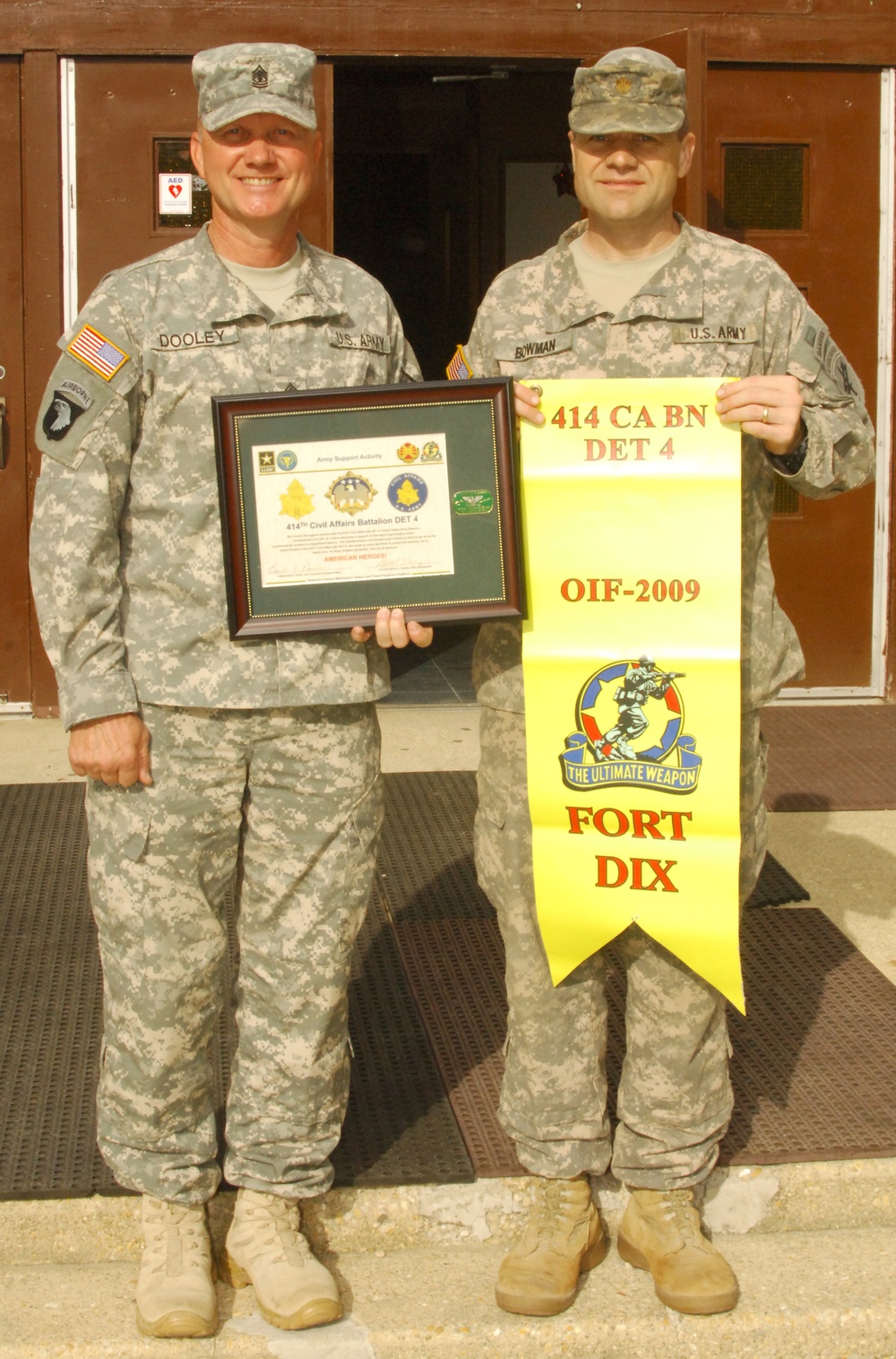 Reserve Civil Affairs Soldiers Return to U.S.
