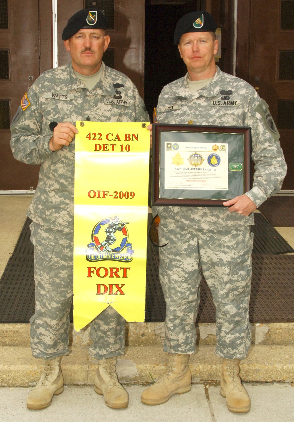 Civil Affairs Soldiers Come Home