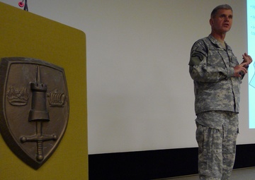 ISAF CSM speaks about COIN with NATO NCOs in Netherlands and Latvia