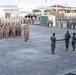 Deployed AWACS Airmen Lead Deployed Retreat Ceremony for 380th AEW