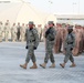 Deployed AWACS Airmen Lead Deployed Retreat Ceremony for 380th AEW