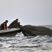 Maritime craft aerial deployment system exercise