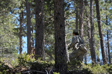 North Dakota Soldiers Learn How to Locate Downed Pilots in Black Hills