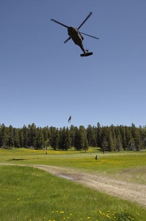 North Dakota Soldiers Learn How to Locate Downed Pilots in Black Hills