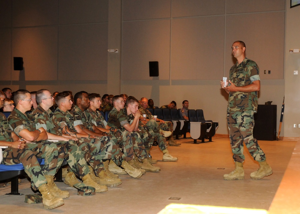 NMCB 74 Seabees Briefed on 101 Days of Summer Recreational Safety