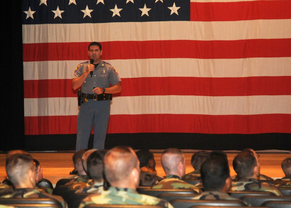 NMCB 74 Seabees Briefed on 101 Days of Summer Recreational Safety