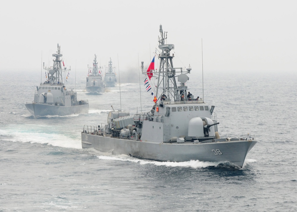 U.S. Navy participates in joint maneuvers