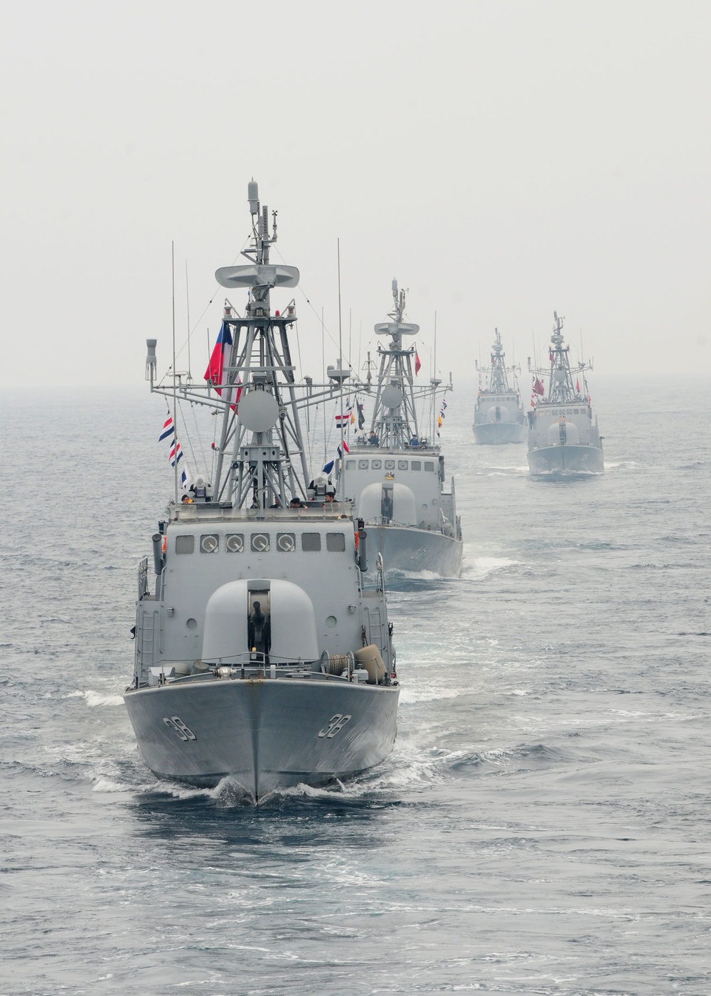 U.S. Navy participates in joint maneuvers