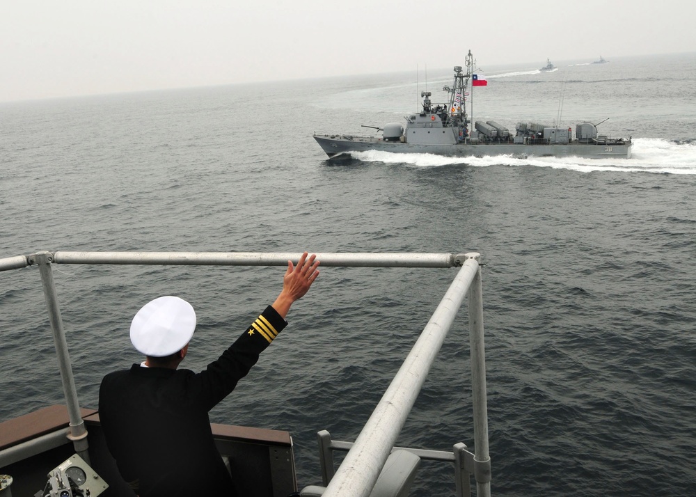 U.S. Navy participates in joint maneuvers